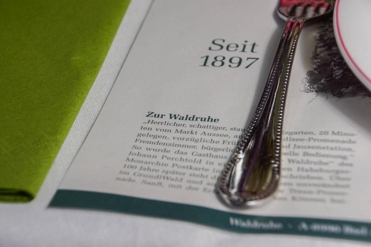 Waldruhe - Bett, Fruehstueck & Ein Laecheln Bed & Breakfast Bad Aussee Exterior photo